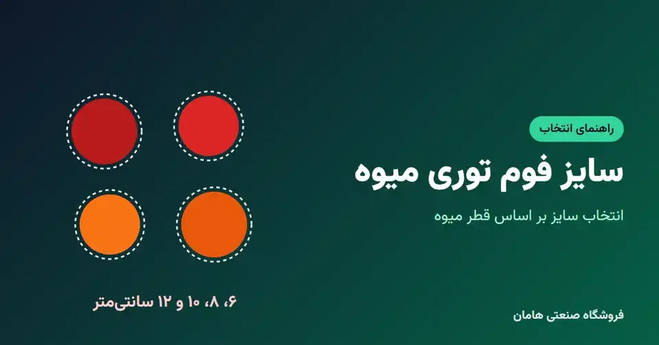 فوم توری میوه