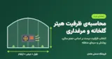 محاسبه‌ی ظرفیت هیتر گلخانه و مرغداری