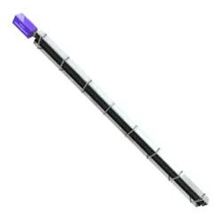 هیتر تابشی گازی - NG55LT ExSuper مدل 17 متری تک لوله